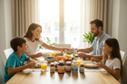 Family breakfast