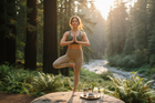 Woman doing yoga
